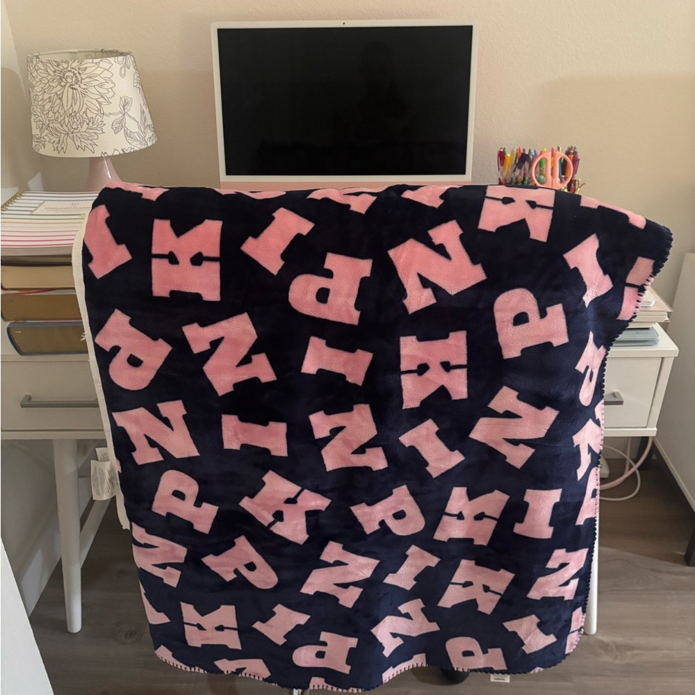 PINK Sherpa Blanket